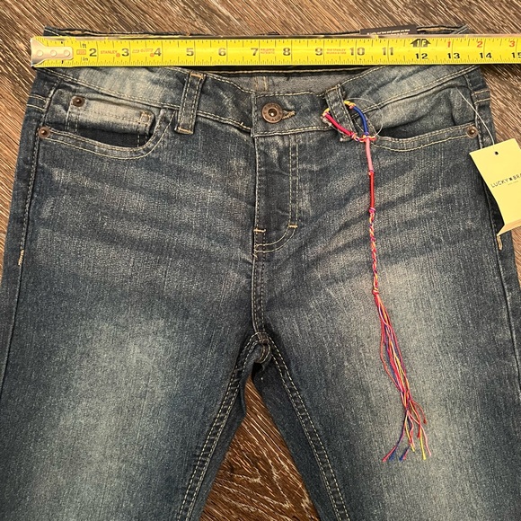Lucky Brand Zoe Skinny Girls Jeans Size 12 NWT - Picture 4 of 15